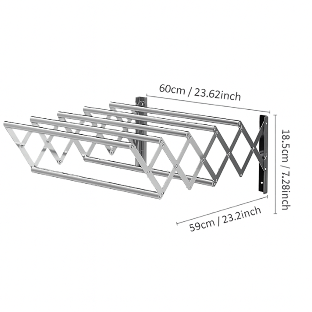 AeroFold | Séchoir à linge mural compact