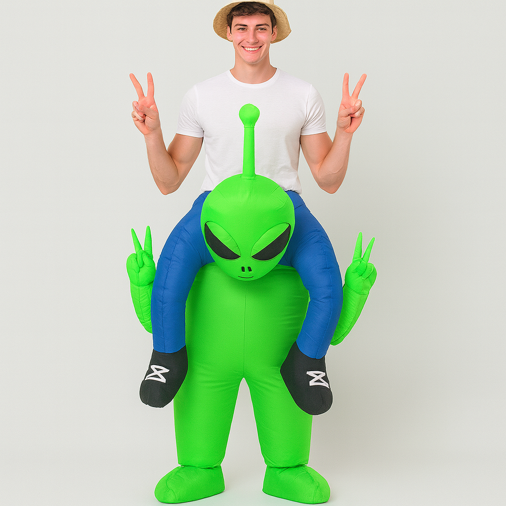 AirLume | Costume de ballon lumineux gonflable neon