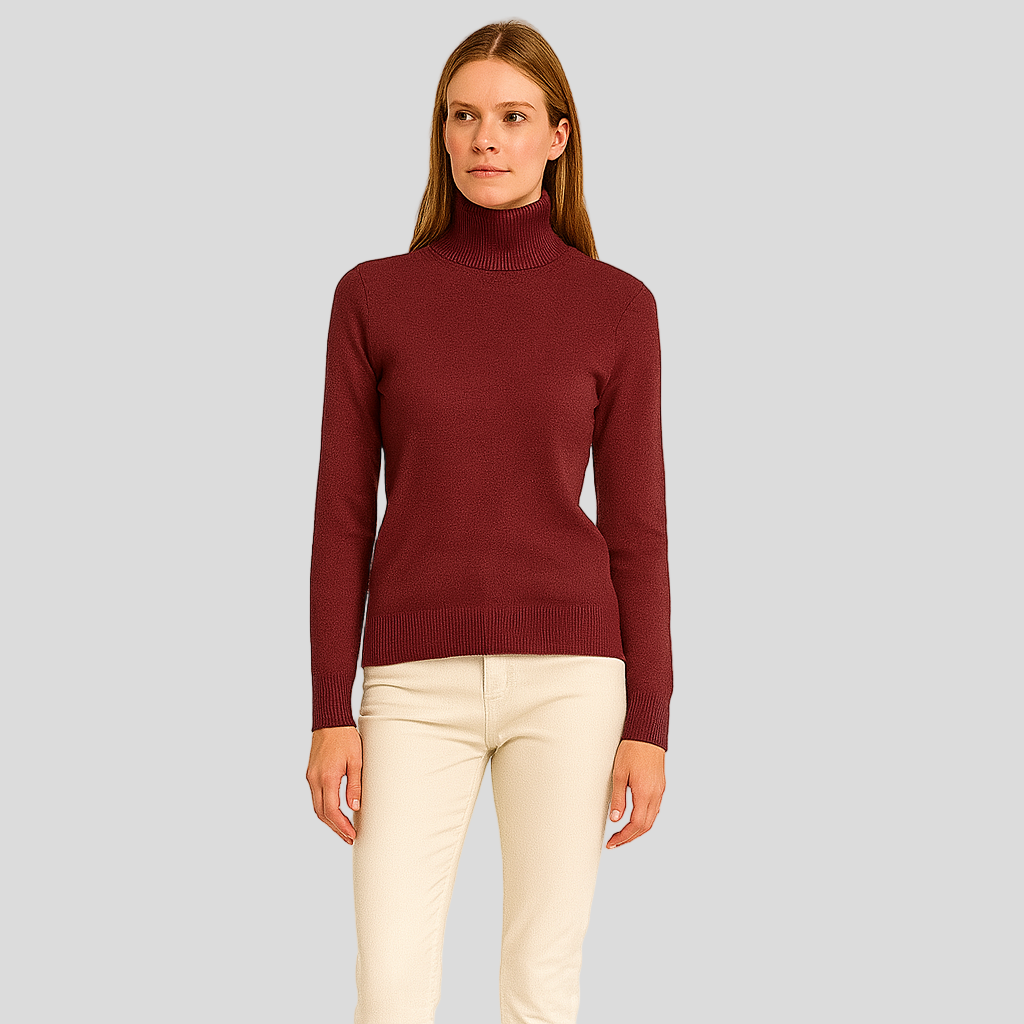 Alaina | Pullà col roulé pour femmes