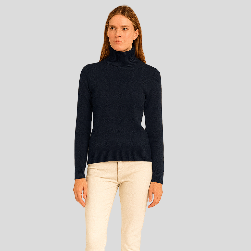 Alaina | Pullà col roulé pour femmes