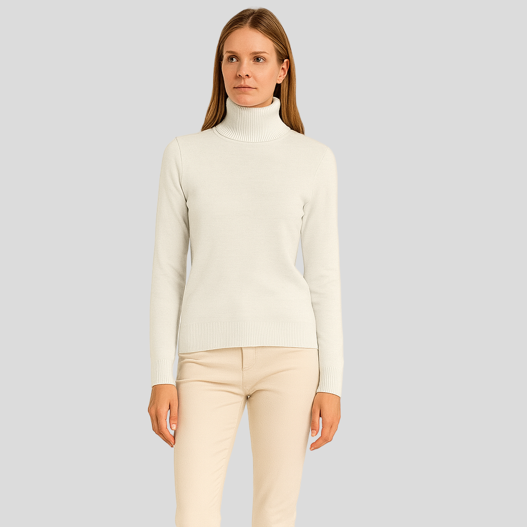 Alaina | Pullà col roulé pour femmes