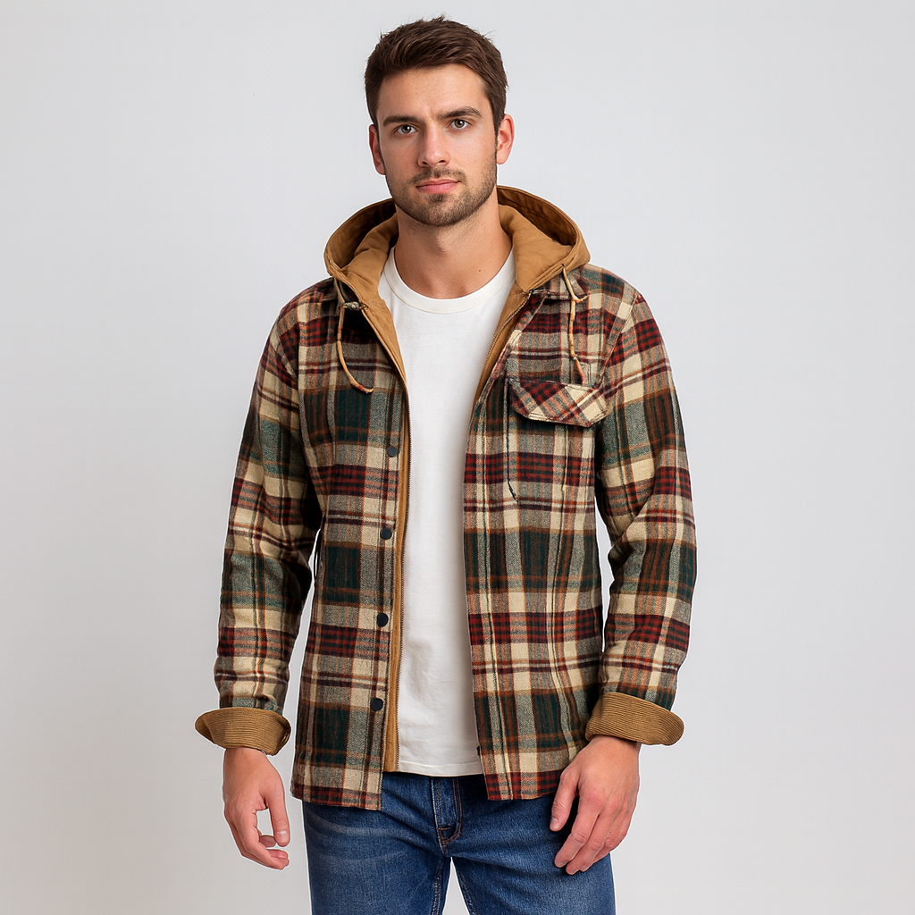 Alaric | Veste en patchwork Karo