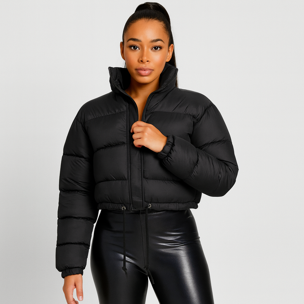 Alora | Veste d'hiver à cordon plissé