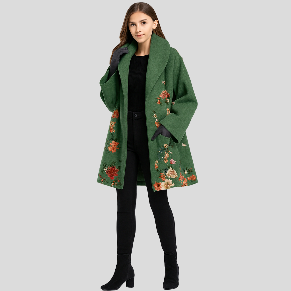 Alverra | Blazer en tweed élégant en taille extralarge