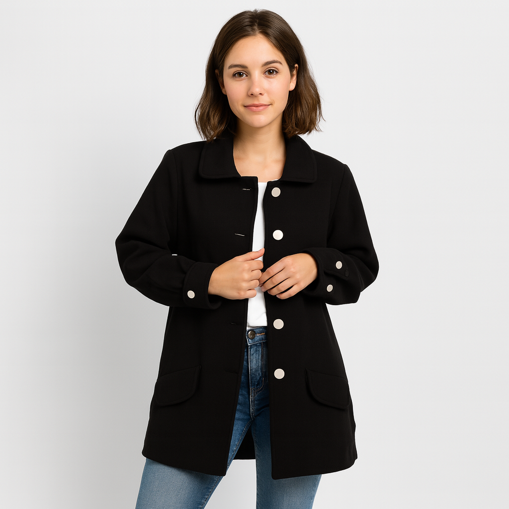 Amélie | Manteau en laine élégant