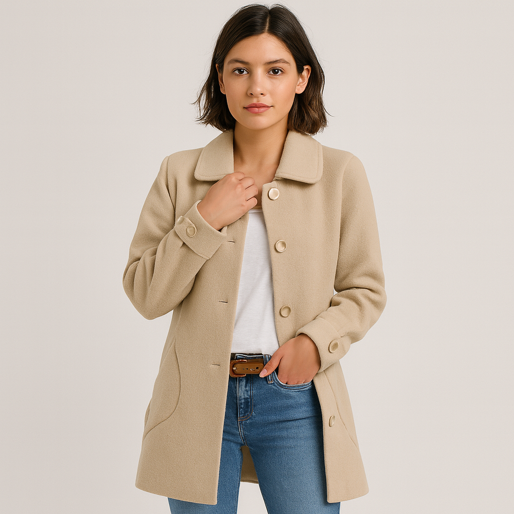 Amélie | Manteau en laine élégant