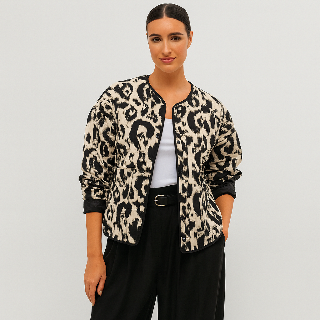 Amor - Veste en patchwork bohème matelassée pour femmes