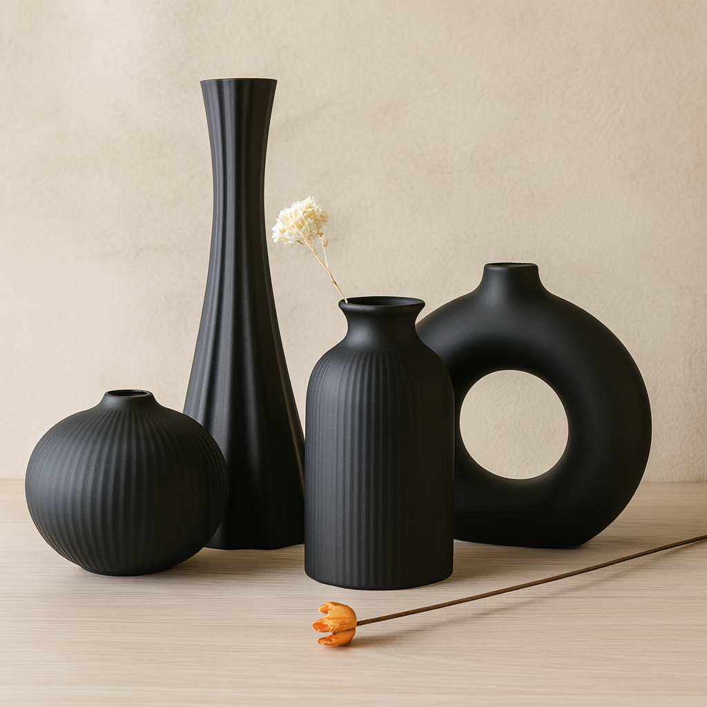 Ardura | Jeu de Vases avec Accent Boho