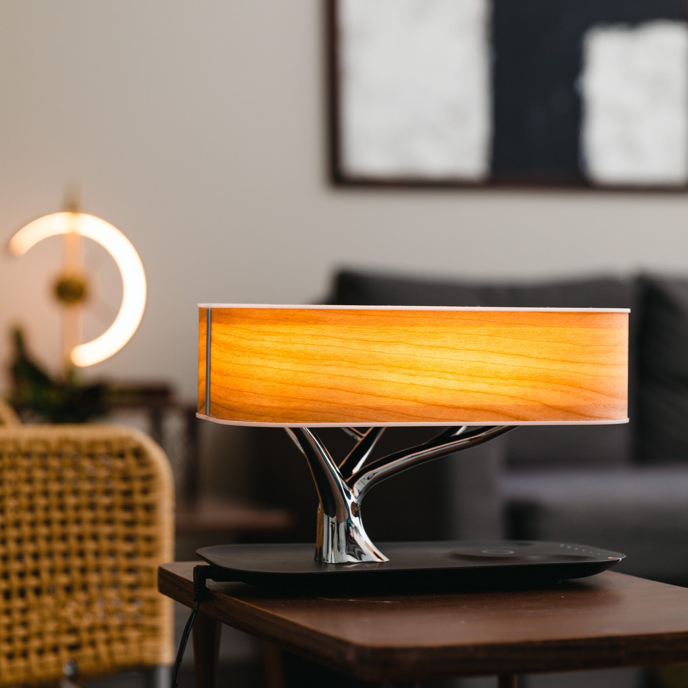 LuminaTree - Lampe de charge diffuseur sans fil