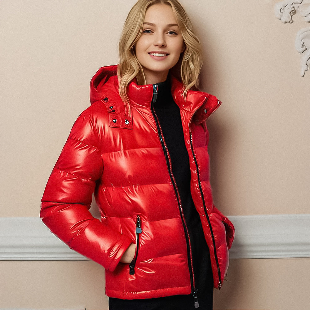 ÉléganceFroid | Veste Longue Puffer Chic et Confortable