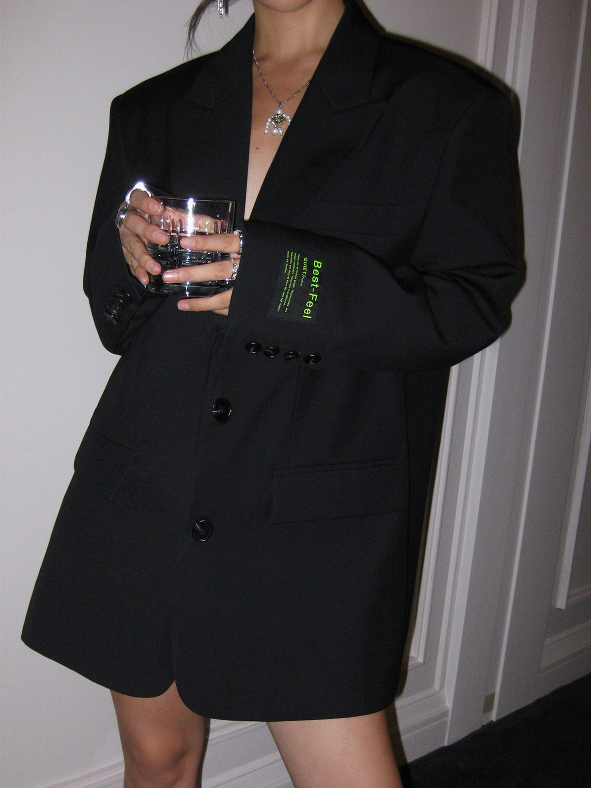 Olivia - Blazer classique grande taille élégant et confortable