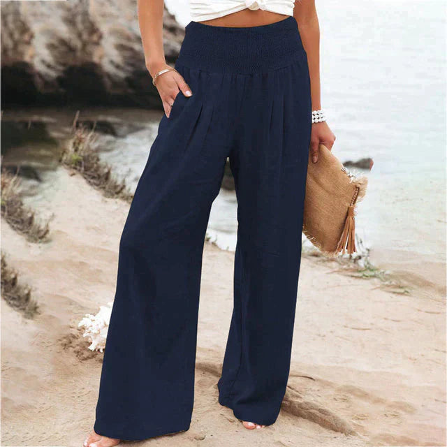 Pantalons fluides Lana
