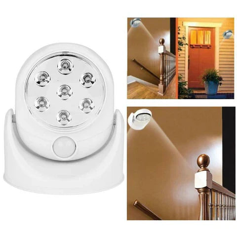 SecureBright - Lumière de sécurité LED sensible au mouvement à 360°