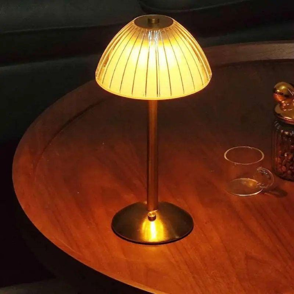LumiCryst – Lampe en cristal LED sans fil avec commande tactile