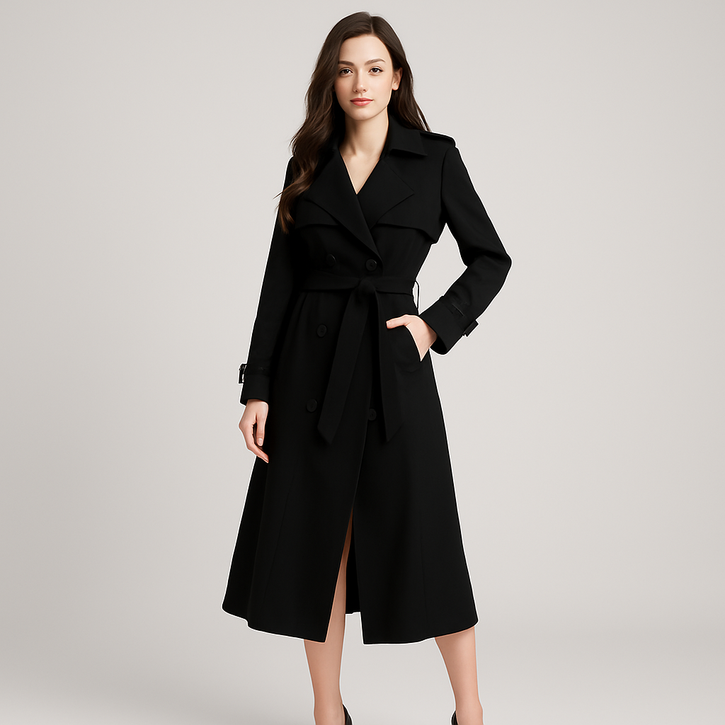 Beatrice | Trench-coat intemporel avec ceinture