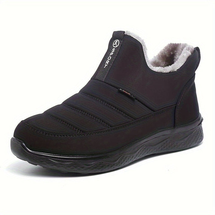 Bottes de cheville Cora doublées de fausse fourrure et anti-dérapantes