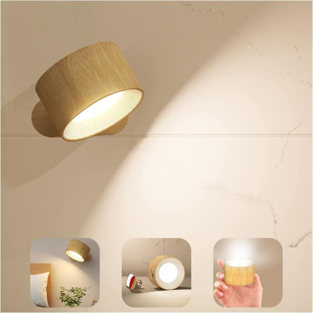 Illuminate - Luminaire LED mural ajustable