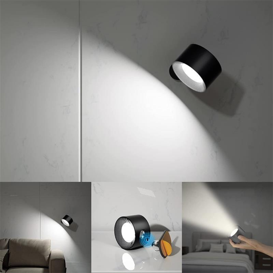 Illuminate - Luminaire LED mural ajustable
