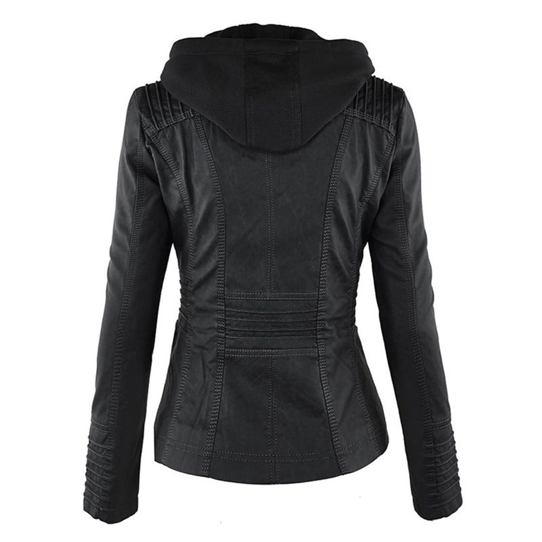 Veste imperméable pour femmes avec capuche