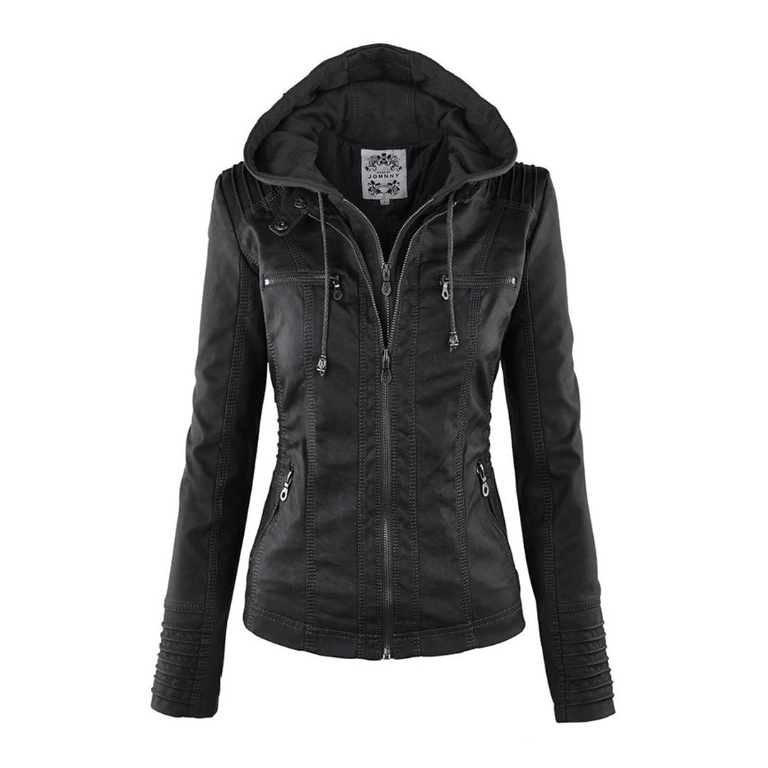 Veste imperméable pour femmes avec capuche