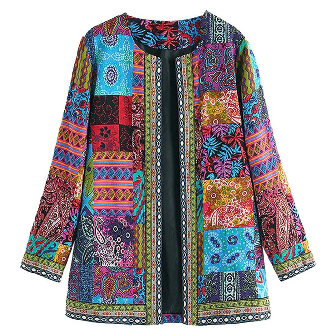 Alma – Cardigan Classique avec Encolure Ronde et Devant Ouvert