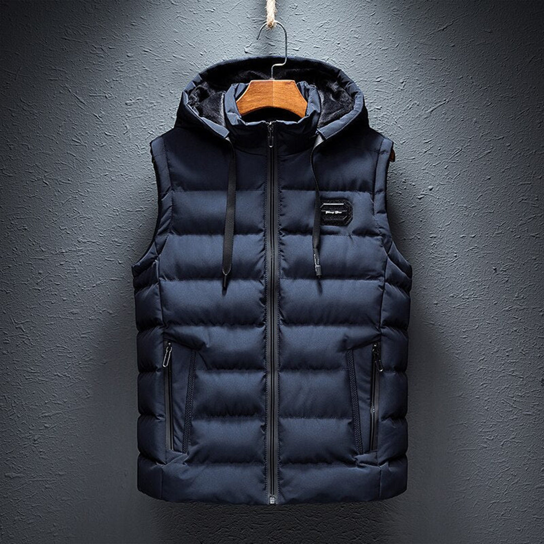 Elias – Doux et Chaud Gilet Sans Manches pour Homme