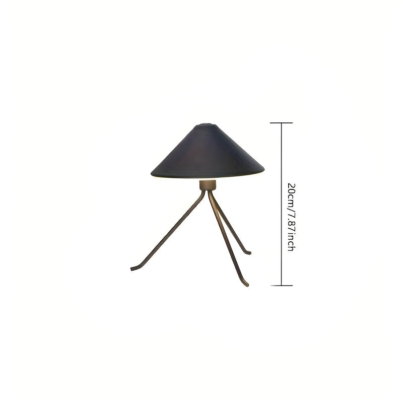 RadianceNova - Lampe de table LED rechargeable moderne