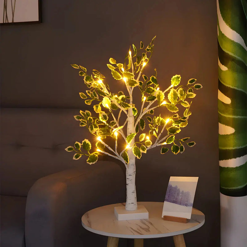 LeafLight - Lampe en bois unique