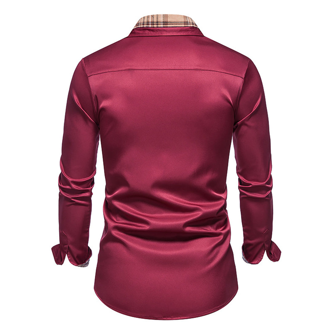 Noah - Chemise décontractée à manches longues avec boutons et poches