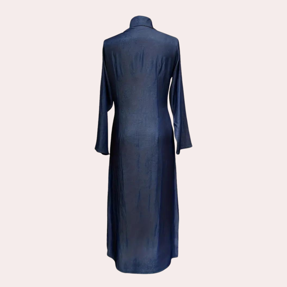 Robe Klassique Birthe avec Manches 3/4 et Coupe Ample
