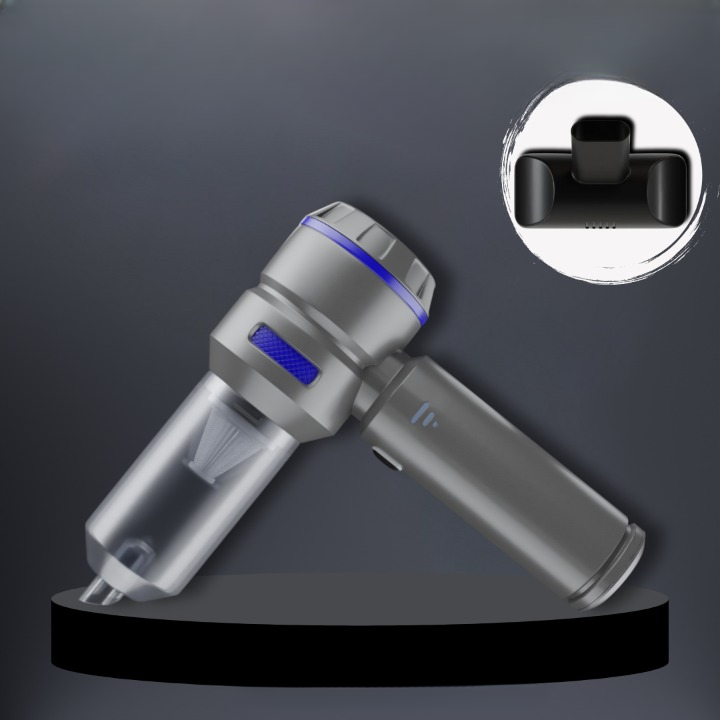 Aspirateur DualFlow – Aspirateur portable 2 en 1 avec système de compression d'air