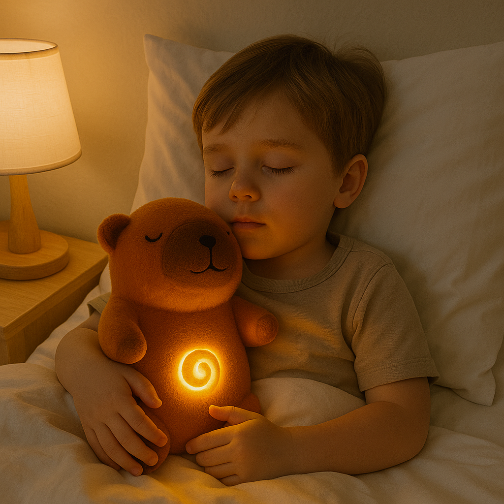 CalmPal – Jouet en peluche apaisant pour une relaxation ultime | Compagnon de sommeil apaisant pour enfants et adultes