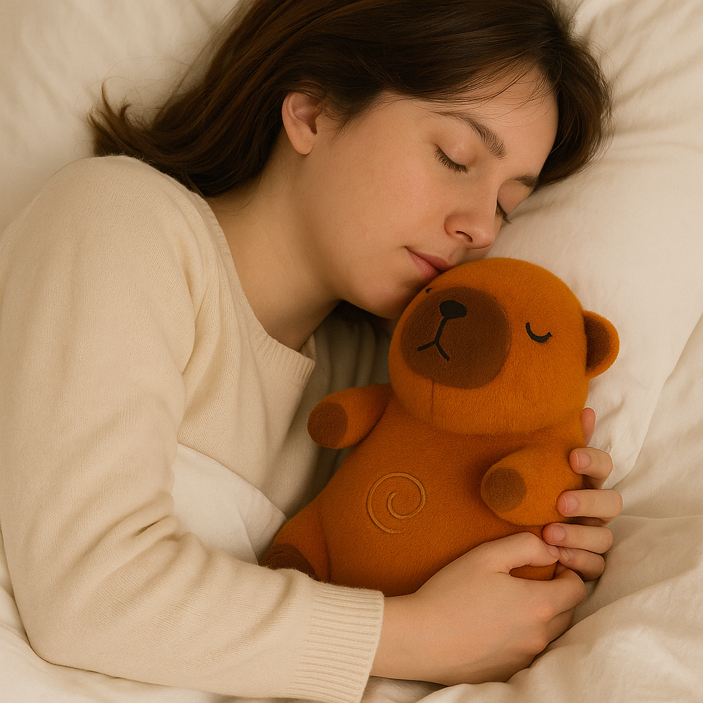 CalmPal – Jouet en peluche apaisant pour une relaxation ultime | Compagnon de sommeil apaisant pour enfants et adultes