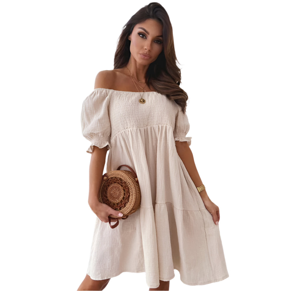 Robe d'été à épaules dénudées Ella pour femmes
