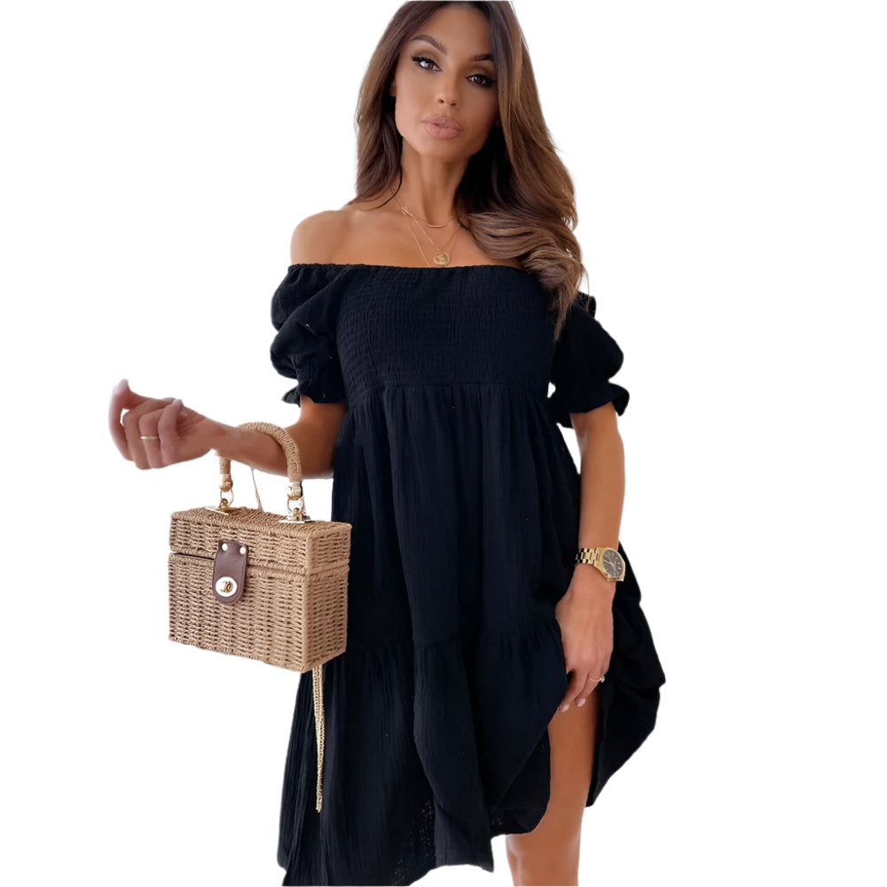 Robe d'été à épaules dénudées Ella pour femmes