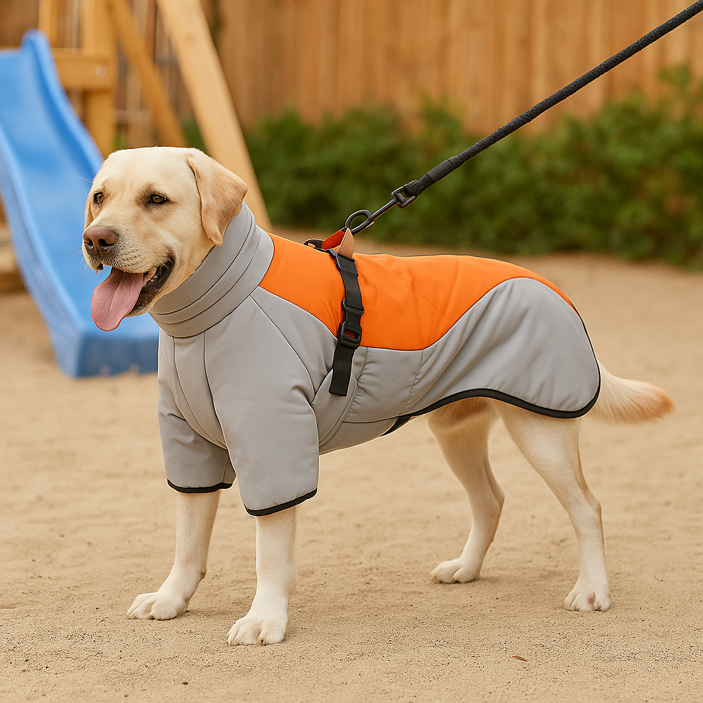 PawEase – Veste ajustable pour chien avec harnais intégré
