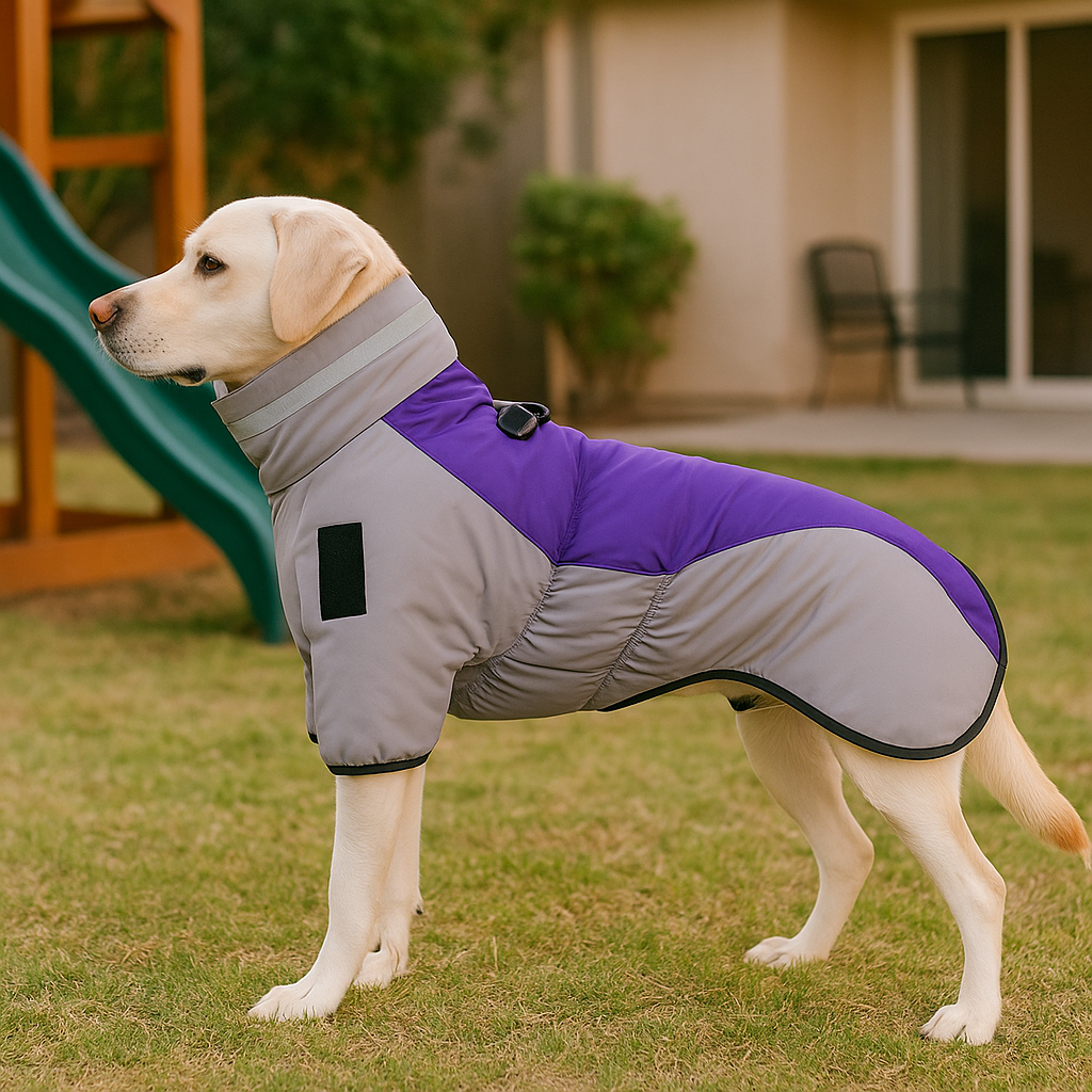 PawEase – Veste ajustable pour chien avec harnais intégré