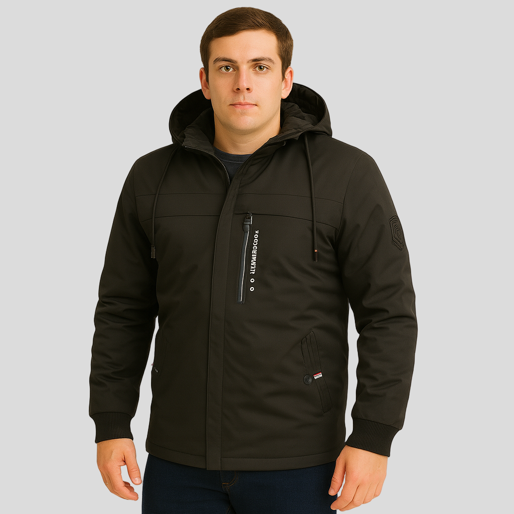 Arno | Veste d'hiver polaire à capuche pour homme