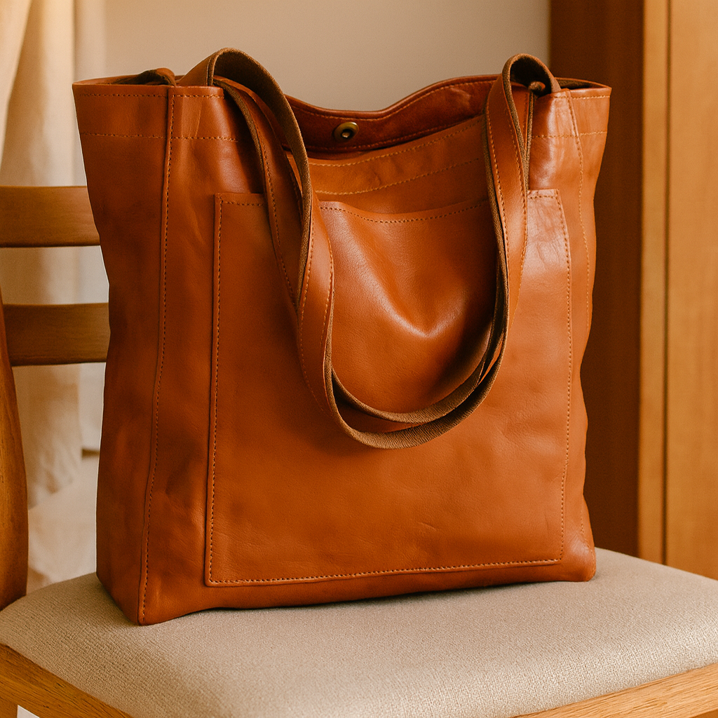 Sac à main en cuir véritable pour femmes – Finition de haute qualité et design intemporel