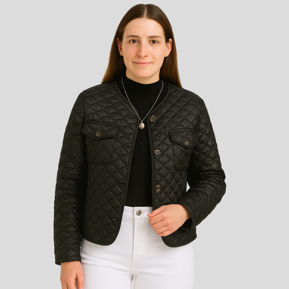 Renate | Manteau léger à boutons pour femmes