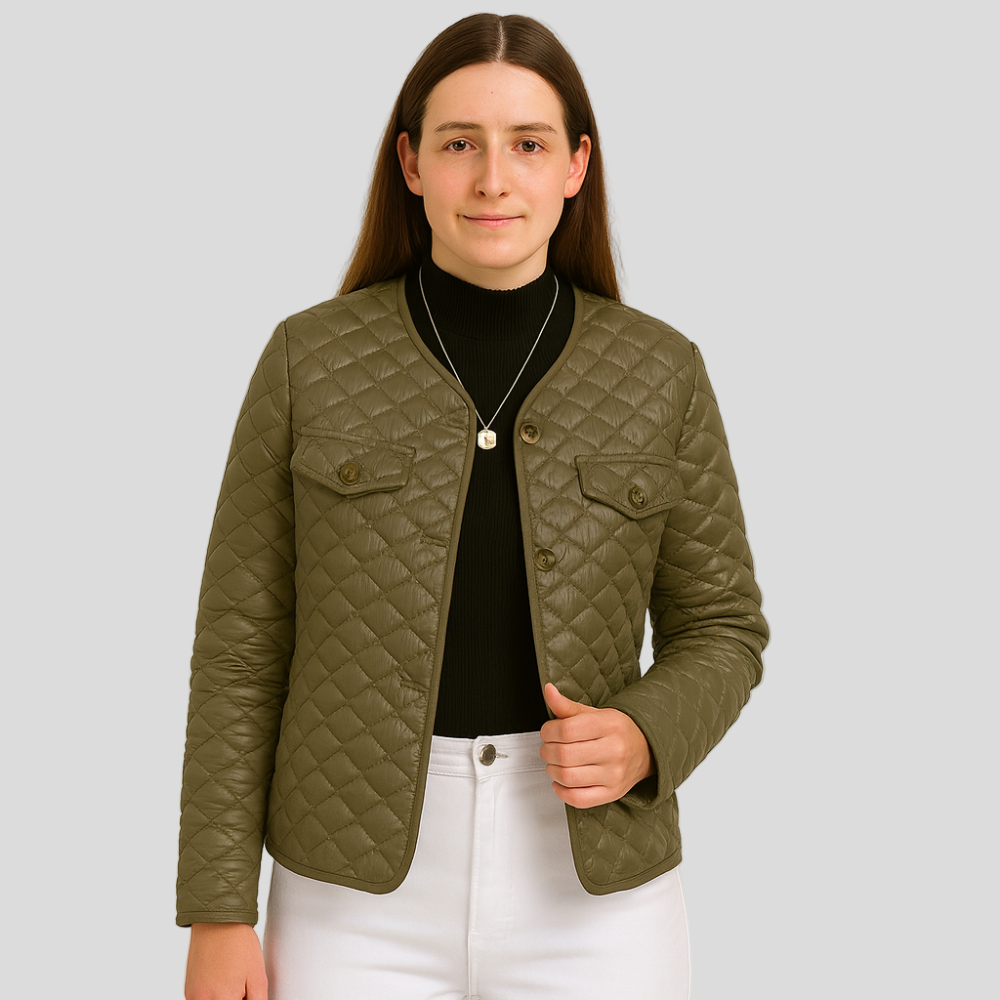 Renate | Manteau léger à boutons pour femmes
