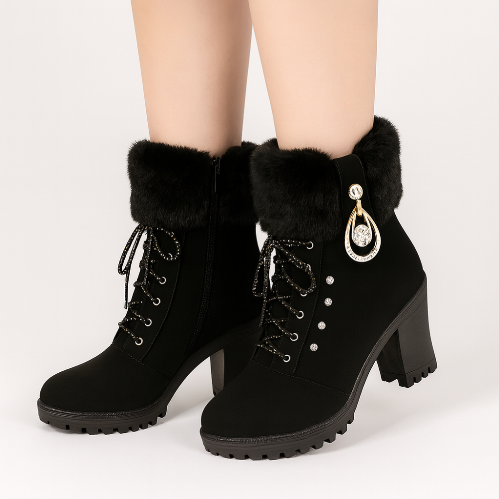 Elvira | Bottes chaudes, doublées de fourrure et élégantes