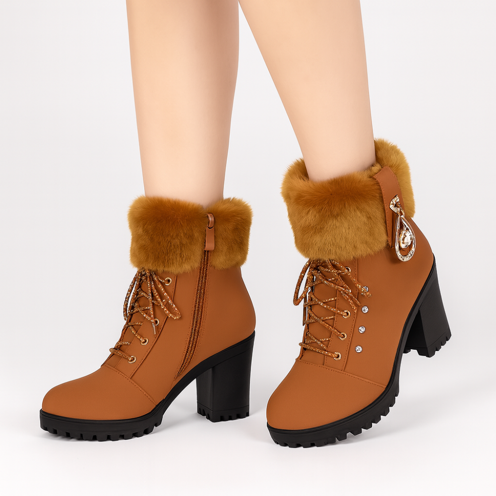 Elvira | Bottes chaudes, doublées de fourrure et élégantes