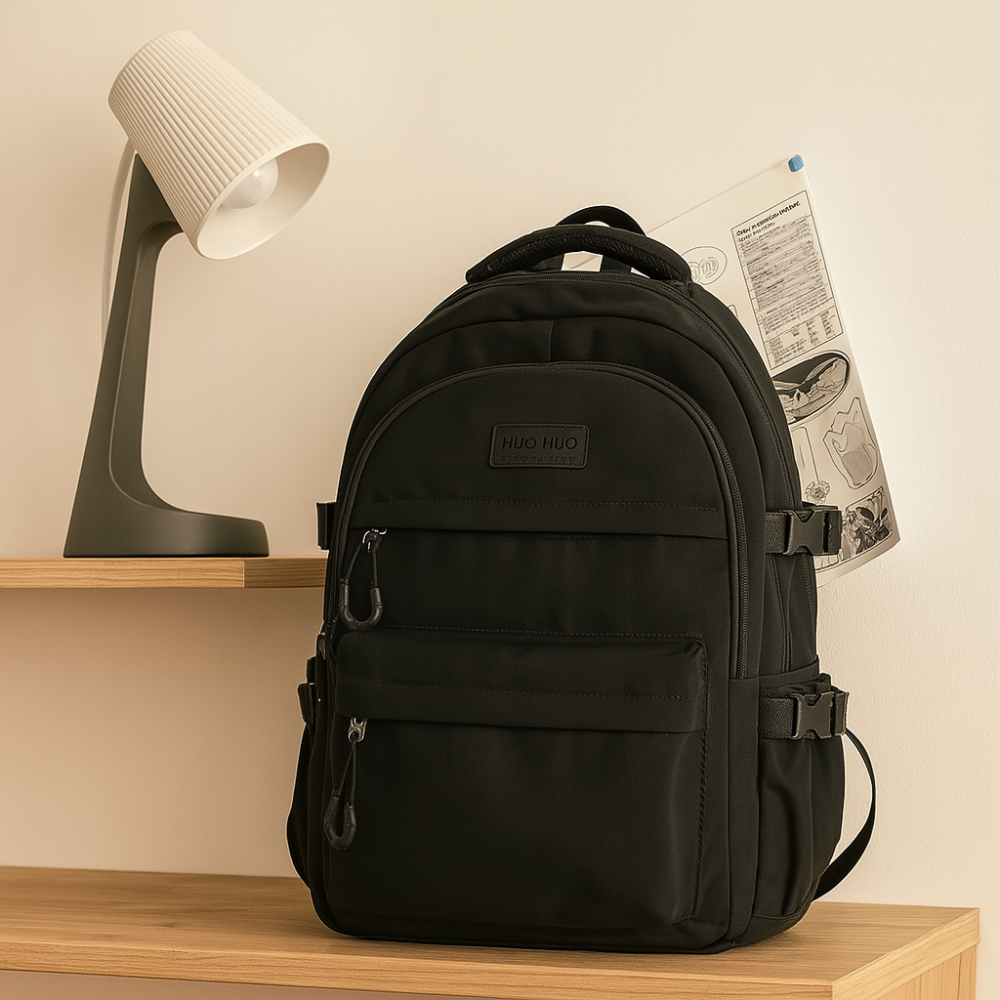 Sac à dos scolaire avec grande capacité – Sac spacieux et robuste pour élèves