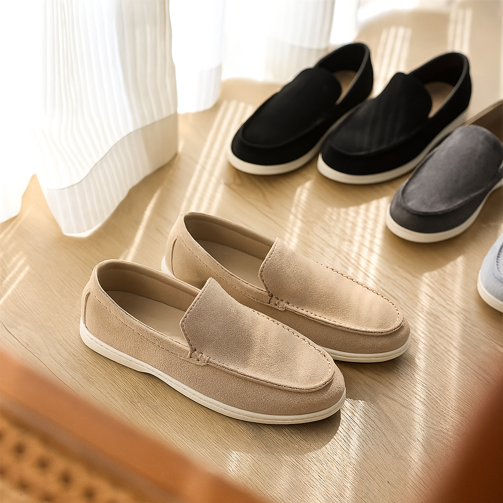 Loafers en mesh respirant pour hommes – Chaussures d'été légères à enfiler