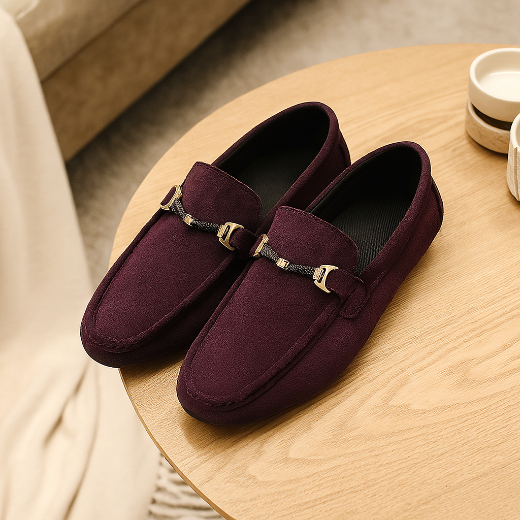 Mocassin Elijah Wildleder – Chaussures pour hommes flexibles et élégantes