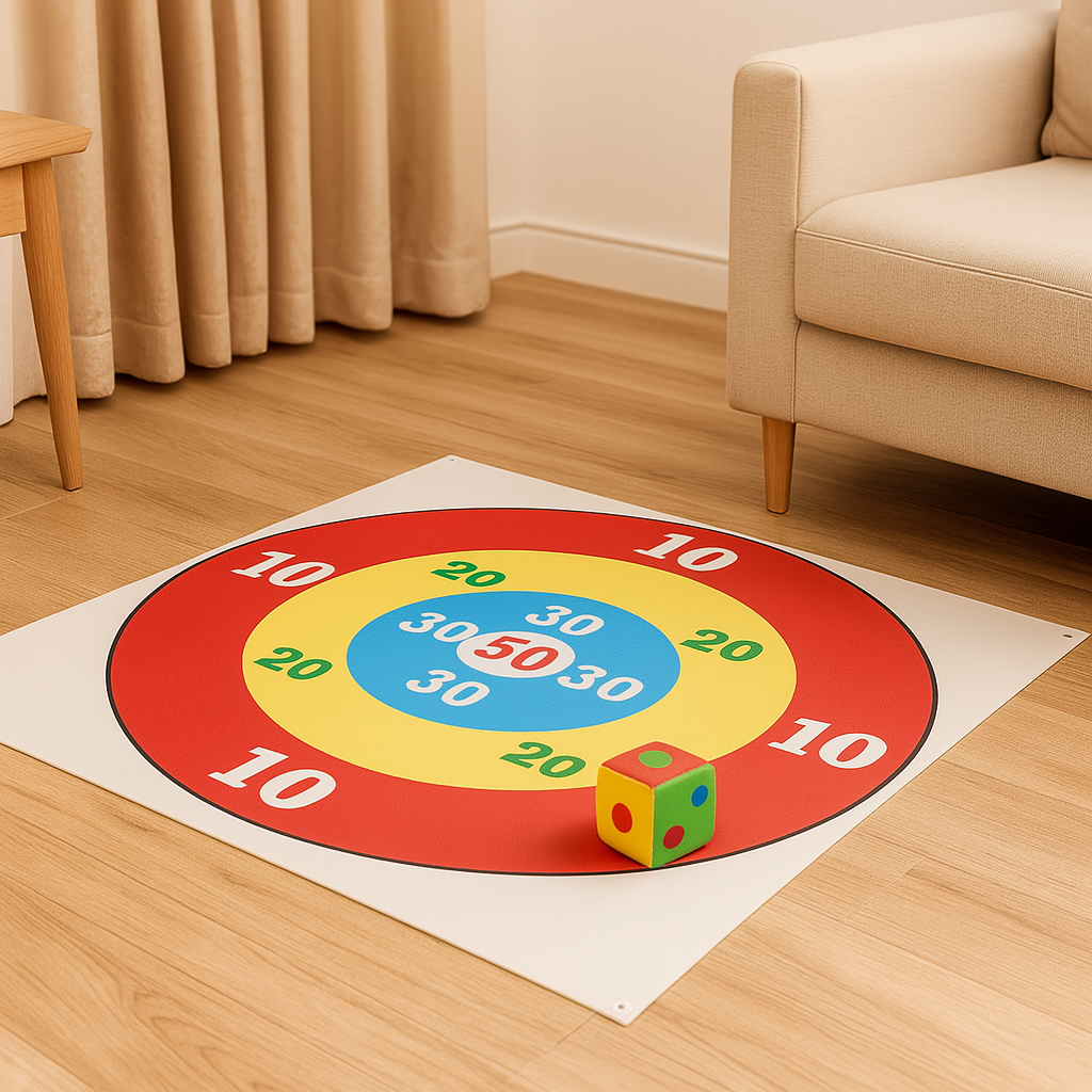 Ensemble de jeu de cible – Tableau de cible avec 10 sacs de siège pour du plaisir à l'intérieur et à l'extérieur