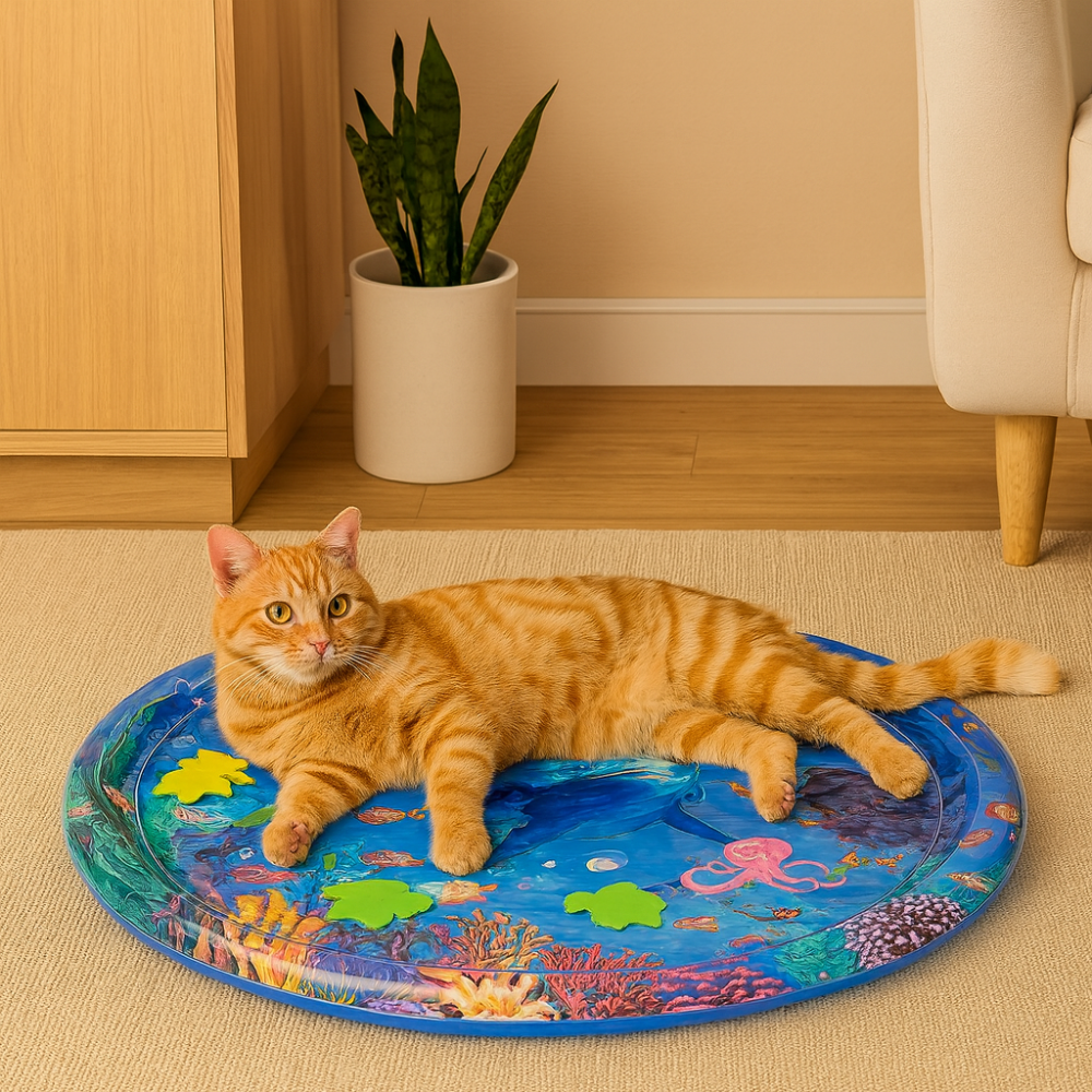 CoolPlay – Tapis interactif rafraîchissant pour chats