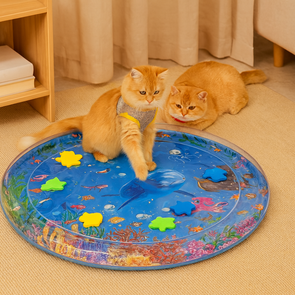 CoolPlay – Tapis interactif rafraîchissant pour chats