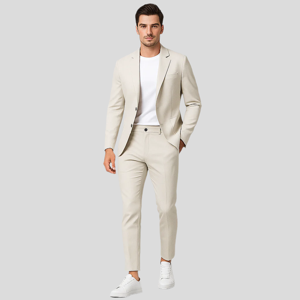 Leo - Ensemble décontracté homme à décolleté en V - Chic d'été